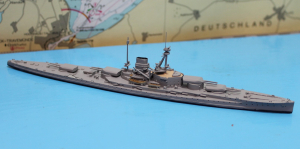 Battleship plan "L 20e" damaged (1 p.) GER 1917 Hai 650